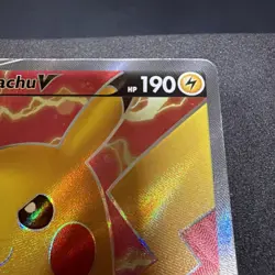 Pokemon TCG Vivid Voltage Pikachu v 170/185 Full Art Rare & Sleeve - Image 5