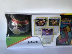 Pokemon TCG Collector 3-Pack Treasure Chest Tin 820650101380 - Image 3