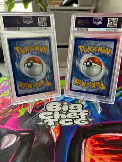 2020 POKEMON BLK STAR PROMO #074/075 SPECIAL DELIVERY PIKACHU & CHARIZARD PSA 9 - Image 2