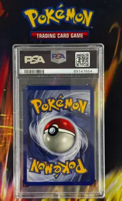 2000 Pokemon GYM HEROES BROCK'S RHYDON HOLO 1ST EDITION # 2 PSA 8 SWIRLE - Image 3