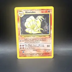Pokemon Card Ninetales - Holo - 13/130 - Base Set 2 - Image 1