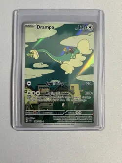 Pokemon Drampa Illustration Rare Temporal Forces 184/162 - Image 3