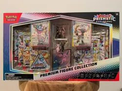 Pokemon TCG: Prismatic Evolutions Premium Figure Collection Factory Sealed Box - Image 1