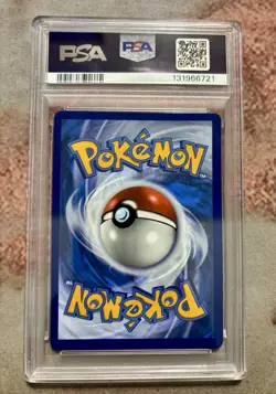 Pokemon TCG Blastoise EX Full Art Special Illustration Rare Card #200/165 PSA 9 - Image 2