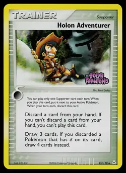 Pokemon Card - Holon Adventurer Holon Phantoms 85/110 Reverse Holo Stamped - Image 1