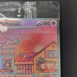 Mew ex SVP 053 Pokemon TCG Scarlet Violet 151 Black Star Promo Full Art SEALED - Image 4