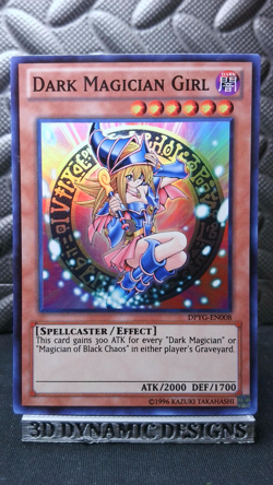 | Yugioh Dark Magician Girl DPYG-EN008 Super Rare Duelist Pack Yugi NM- 🔥 | - Image 1