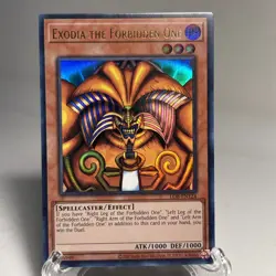 Yugioh - Legend of Blue Eyes LOB-EN124 Exodia the Forbidden One A MINT CONDITION - Image 1
