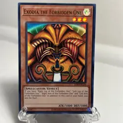 Yugioh - Legend of Blue Eyes LOB-EN124 Exodia the Forbidden One A MINT CONDITION - Image 2