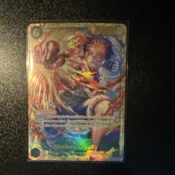 Namco Monkey.D.Luffy OP13-118 Carrying on His Will Secret Rare Foil 7000 - Image 1
