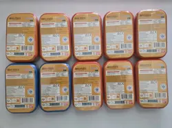 LOT OF 10 ONE PIECE TIN PACK SET VOL 2 TS-02 OP-13 SEALED BANDAI - Image 2