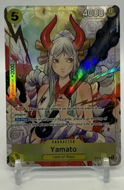 Yamato (Illustration Box Vol.2) ST13-016 One Piece Promotion Cards Foil - Image 1