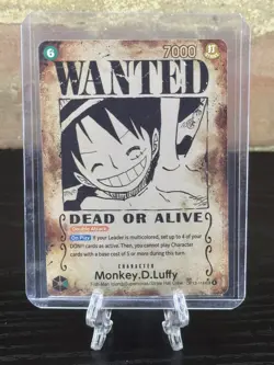 Monkey.D.Luffy (118) (Wanted Poster) OP13-118 Carrying On His Will Foil - Image 1
