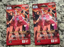 One Piece Heroines EB-03 Extra Booster Pack Lot of 2 English - Image 1