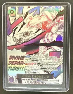 2025 One Piece Carrying On His Will Divine Departure Rare #OP13-076 - Image 1