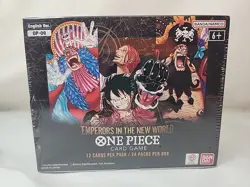 One Piece Card: OP-09 Emperors In The New World Booster Box English - Image 1
