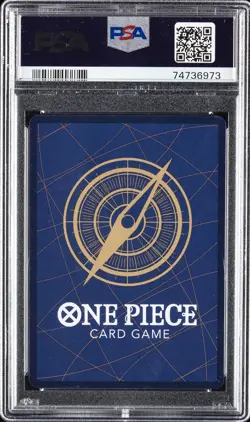 2022 ONE PIECE OP01-ROMANCE DAWN BOX TOPPER #008 CAVENDISH PSA 10 - Image 2