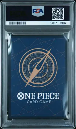 2025 ONE PIECE OP12-LEGACY OF THE MASTER ALT ART #037 DEAD MAN'S GAME PSA 10 - Image 2