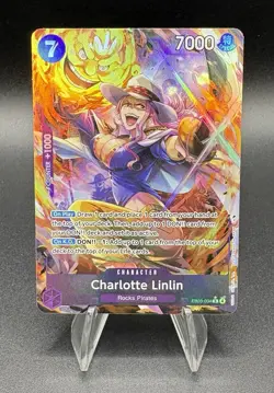 One Piece CHARLOTTE LINLIN EB03-034 Rare Alt Art~Heroines Edition~English - Image 1