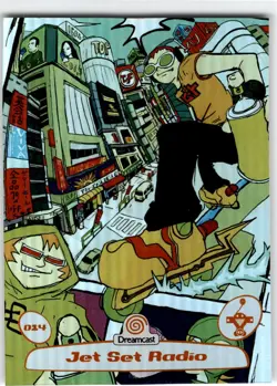 2025 Sega Dreamcast Trading Card Limited Run Games SP Foil Jet Set Radio 014 - Image 1