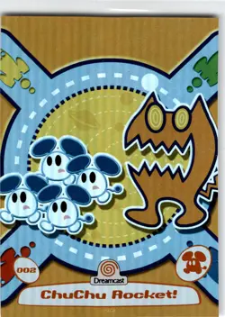 2025 Sega Dreamcast Trading Card Limited Run Games SP Foil ChuChu Rocket 002 - Image 1