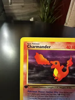 Charmander 50/82 1st Edition Team Rocket Non Holo Pokemon Card - Image 4