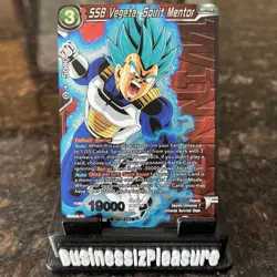 SSB Vegeta Spirit Mentor P-314 WINNER Promo Foil Dragon Ball Super Card | NM - Image 1