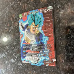 SSB Vegeta Spirit Mentor P-314 WINNER Promo Foil Dragon Ball Super Card | NM - Image 2
