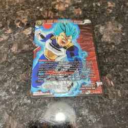 SSB Vegeta Spirit Mentor P-314 WINNER Promo Foil Dragon Ball Super Card | NM - Image 4