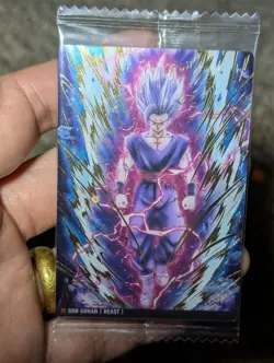 2-02 SR | Son Gohan Beast Dragon Ball Official Itajaga Super Rare Card Unopened - Image 1