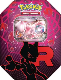 Pokemon - Trading Card Game: Tin-Box Team Rocket - Mewtu-ex - Image 1