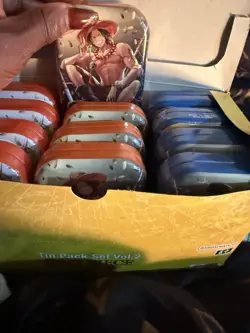 Bandai Namco One Piece Card Game Tin Pack Set Vol. 2 Box Monkey D. Luffy Ace - Image 2