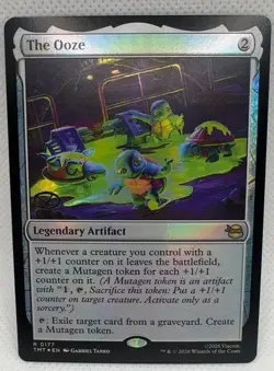 The Ooze 177 Teenage Mutant Ninja Turtles Foil R NM MTG Card - Image 1