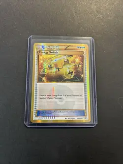 Pokemon Card TCG XY: Roaring Skies Secret Rare Energy Switch 109/108 NM/LP - Image 1