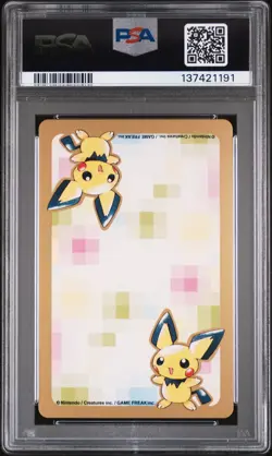 2000 POKEMON GOLD VERSION PART 2 PLAYING CARDS JACK OF HEARTS #231 PHANPY PSA 10 - Image 2