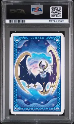 2016 POKEMON MOON PLAYING CARDS KING OF HEARTS MAROWAK PSA 10 - Image 2
