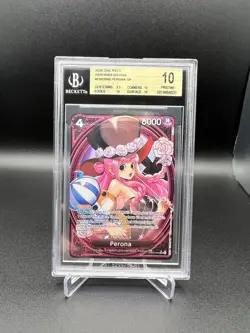 BGS 10 Perona SP EB-03 Heroine English One Piece Trading Card Game - Image 1