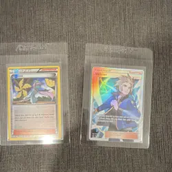 Pokemon Winona & Volkner Holo Card Lot - 2 Nintendo TCG - Image 1