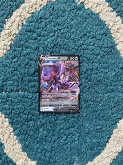 GENESECT V 185/264 FUSION STRIKE Set - ULTRA RARE Holo Pokemon Card - LP - Image 2