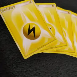 Lightning Energy SET OF 5 x5 Pokemon Trading Card TCG Card Electric Type Yellow - Image 2