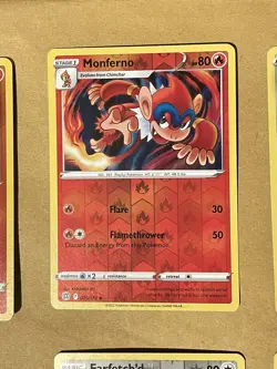 Pokemon - Brilliant Stars (11) Card Lot - All Reverse Holos - Image 3
