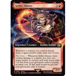 SEIFER ALMASY (EXTENDED ART) X4 Final Fantasy FIN Magic MTG MINT CARD - Image 1