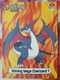 Shining Mega Charizard Y #6 Shiny Infinity Set 2024 Pokemon Card NM NOT Official - Image 1