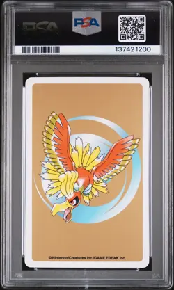 2000 POKEMON GOLD VERSION PLAYING CARDS 5 OF SPADES #019 RATTATA PSA 10 - Image 2