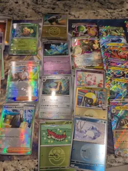 Pokemon Card Lot 1176 Total, Full Art, Holos, Reverse Holos, Poke Balls, EXs - Image 5