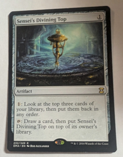Sensei's Divining Top Eternal Masters Regular WOTC #232 - Image 1