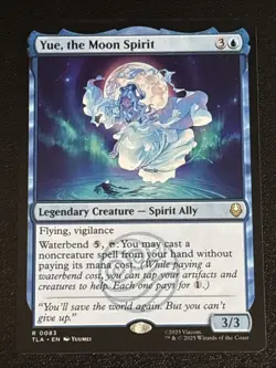 MTG Avatar: The Last Airbender Yue, the Moon Spirit 0083 NM Rare - Image 1