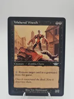 MTG Withered Wretch Legions Regular NM Condition (2003) - Image 1