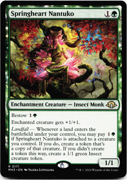Springheart Nantuko #171 (NM) Modern Horizons 3 MH3 Magic MTG - Image 1