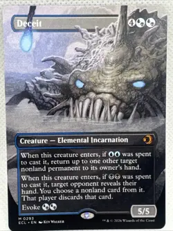 MTG - NM - Deceit (Borderless) Lorwyn Eclipsed Regular - Image 1